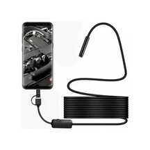 Ers Endoskop Yılan Video Kamera Led Li 10 Metre 7 Mm Sert Kablo