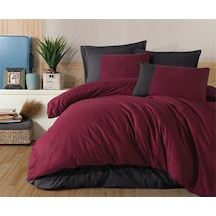 ÇİFT KİŞİLİK BUTİK NEVRESİM TAKIMI PURE V6 BORDO-6067 Bordo