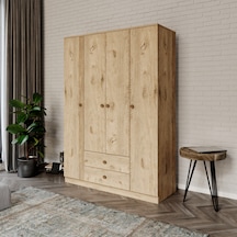 Nova 4 Kapaklı ,2 Çekmeceli Dolap/gardırop %100mdf