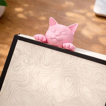 Studio Özel Tasarım 3 Boyutlu Kedi Kitap Ayracı