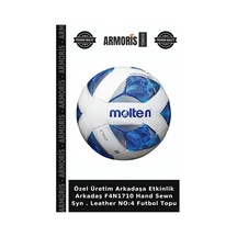 Özel Üretim Arkadaşa Etkinlik Arkadaş F4n1710 Hand Sewn Syn . Leather No:4 Futbol Topu Çok Renkli