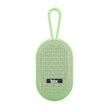 Bix Bxws01 Bluetooth 6.0 Ipx4 Suya Dayanıklı 8w Taşınabilir Hoparlör Microsd & Usb Destekli Speaker Yeşil