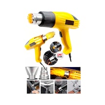 Pro 2000w Hızlıyüksek Bakır Sargılı 2 Kademeli Isı Ayarlı Sıcak Hava Üfleme Tabancası Set