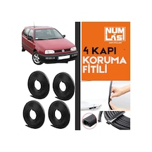 Volkswagen Golf 3.nesil 4 Kapı Koruma Fitili Siyah Renk Numlas-a Kalite-nm2136
