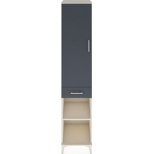 Hyperion Dolap 3 Raflı Tek Çekmeceli Tek Askılı 44x44x221 Ayt... Aytaşı