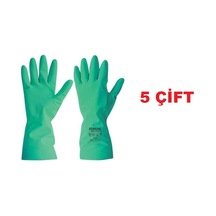 5 Çift Kimyasal Nitril Eldiven Starline Stl-1815 Ajklmnopt En 388: 4101x 10-10,5 Beden