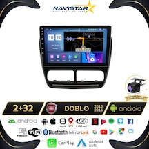 Fiat Doblo 2010-2015 Model 2gb + 32gb Android 13 Kablosuz Carpla
