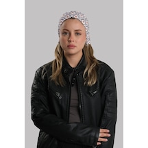 Gri Pratik Hazır Geçmeli Buff Bandana Sandy Desenli Boru Bone 2417 15