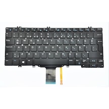 Dell Uyumlu Latitude E7220 7380 7280 E5280 5288 5289 Klavye Siyah Tr, Işıklı / Kl0807v2ld