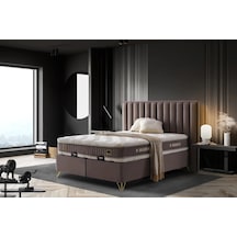 Paris Ultra Ortopedik Antialerjik 32cm 90 190 Yatak-baza-başlık Seti 90 x 190