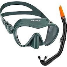 Apnea Royal Green Maske Şnorkel Set Haki