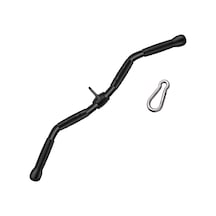 Profesyonel Lat Z-bar - Lat Pulldown Çekiş Aparatı - Sırt Ön Arka Kol Çekiş Aparatı - Revolving Curl