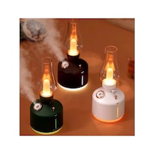 Katjmer Kt-h01 Retro Lambası 280ml Büyük Kapasiteli Ultrasonik Sessiz Serin Buhar Difüzörü Yeşil