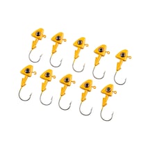 Jighead - Zoka - Kurşunlu Olta İğnesi - Xh-a 07 - Sarı - 6 Gr - 10 Adet