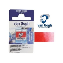 Talens Van Gogh Tablet Suluboya 1/2 Perm. Red Deep- 371
