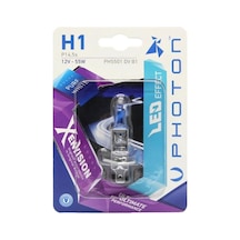 Photon 12v H1 Ampul 55w Xen Vısıon Beyaz Işık 1 Ad