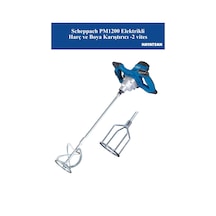 Scheppach Pm1200 Elektrikli Boya Ve Harç Karıştırıcı 1200w, 2 Vites, Ödüllü Alman