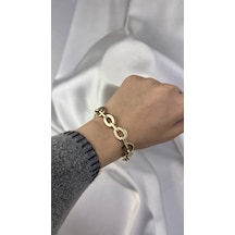 Aynalı Halka Model Altın Bileklik Sarı Altın 70474505