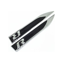 Çamurluk R Metal Logo Golf Passat Polo Scirocco (Yapışkanlı)