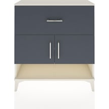 Arges Şifonyer 2 Raflı Tek Çekmeceli 2 Kapaklı 88x30x96 Aytaş... Aytaşı