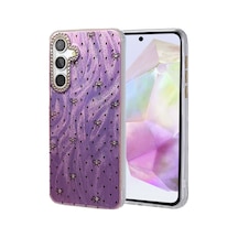 Samsung Galaxy  Uyumlu - A35 5g Kılıf Blade Aynalı Desenli Kapak - Desen 2