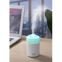 Humidifier 300 Ml Ultrasonik Hava Nemlendirici Volkanik Buhar Makinesi Ve Aroma Difüzörü