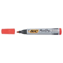 Bic Markör Permanent 1.7 Mm Yuvarlak Uçlu Kırmızı 2000 03 Çok Renkli