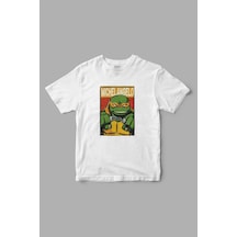 Ninja Turtles "michelangelo" Baskılı Tişört Beyaz