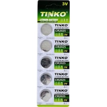 Tinko CR2025 3V Lityum Düğme Pil 5'li