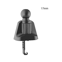 Araba Cep Telefonu Tutucu Havalandırma Uzatma Kancası 360 Derece Dönüş Cep Telefonu Gps Veya Manyetik Tutucu İle Uyumludur, B 17mm