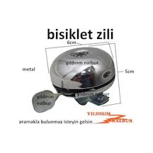 Bisiklet Zili Komple Metal Sağlam Scooter Zili