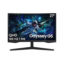 Samsung Odyssey G5 LS27CG552EUXUF 27" 1 MS 165 Hz QHD Curved Monitör