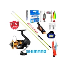 Shimano Fx 3000 210cm 5-45gr Karbon High Tech Turna Spin Olta Takımı Seti