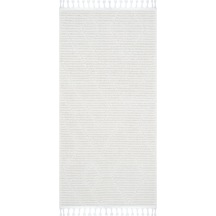 Cool Halı Palazzo Krem Mutfak Halısı Yumuşak Bukle Tezgah Önü Leke Tutmaz Kabartmalı İskandinav Halı