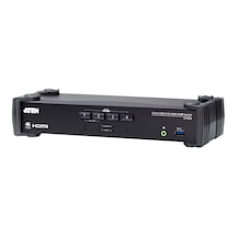 Aten Cs1824 4 Port Usb 3.0 4k Hdmı Kvmp Switch