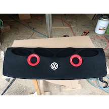 Volkswagen Bora 4"lü Oval Hoparlör Pandizot Polyesterli 2 Portlu Kabartmalı