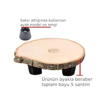 Ağaç Saksı Altlığı Ayaklı Çapı 14-16 Santim 1