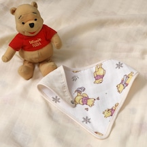 Disney Winnie Pamuk Lisanslı Müslin Bandana Çok Renkli
