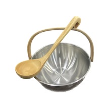 Paslanmaz Sauna Kovası Ve Kepçesi