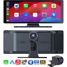 4k Ultra Araç İçi Ön Ve Arka Kameralı Ekran Hd 2 Kameralı Torpido Üstü Araç Multimedya
