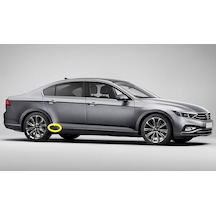 Sağ Marşpiyel Arka Uç Krom Çıta 3g0898986 Vw Passat B8.5 İle Uyumlu 2020-2022 Abanoz