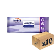 Lorina Perine Bölgesi Temizleme Havlusu 20 × 32 CM 10 x 50 Adet