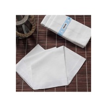 Teksin El Yüz Cep Mendili Beyaz 12 Li Paket 36x36 Cm Tm Beyaz Çok Renkli
