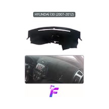 Hyundai İ30 2007-2012 Uyumlu Torpido Örtüsü Kolay Montaj Yansıma Önleyici Tam Koruma G50 Gri