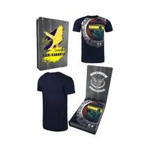 Fenerium Fenerbahçe Lisanslı Tribün 6 Renk Logolu Spor T-shirt Ahşap Kutulu Lacivert