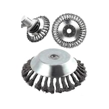 Metal Motorlu Tırpan Misinası İle Kaldırım Temizleme Aparatı