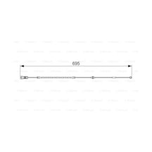 BOSCH 1987474585 Fren Balata Fişi 678Mm Vectra C 0402