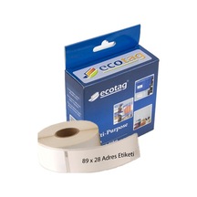 Dymo Lw Adres Etiketi Muadili 89 MM X 28 MM 260 Adet S0722370