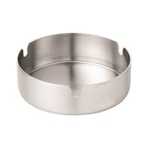 Küllük Metal Küllük Paslanmaz Çelik Cafe Kafe Çay Bahçesi Kül Tablası 8 Cm 1 Adet Metal Bej Yuvarlak