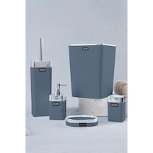Acar Aria 5 Parça Akrilik Banyo Seti Gri - Akr-05506/8